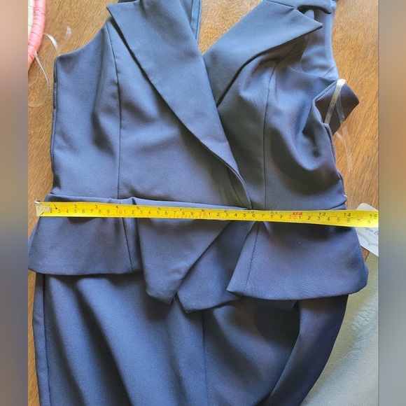 Main Strip tuxedo jumpsuit - Picture 7 of 11